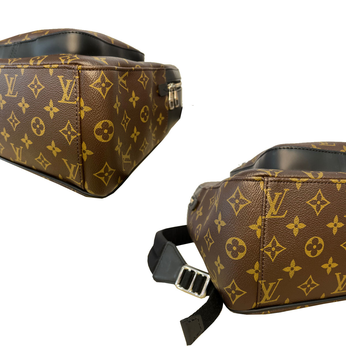Louis Vuitton Josh Macassar Monogram Backpack Includes