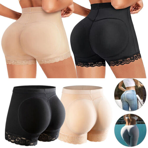 Butt Lifter Booty Shaper Padded Underwear Panty Women's Tummy Control FAKE ASS