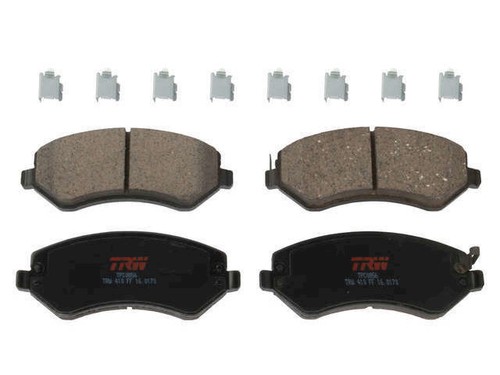 Front Brake Pad Set For 2002-2007 Jeep Liberty 2003 2004 2005 2006 WM993QP