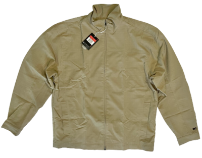 New Nike Tiger Woods TW Collection Golf Jacket Tan Mens Size L