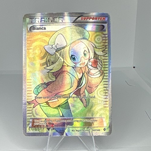 Pokémon Bianca Trainer Full Art Ultra Rare Holo Boundaries Crossed 147/149