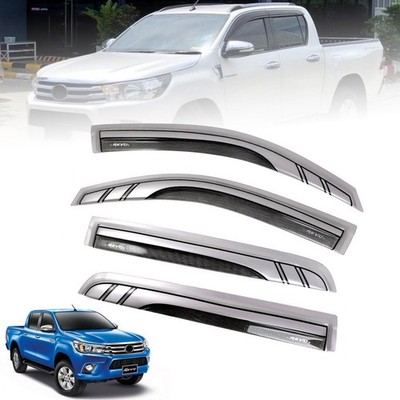 For Toyota Hilux SR5 D4D Pickup SR5 2015-18 Door Sun Visor Wind Shiled Weather