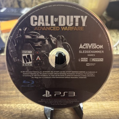 Call of Duty: Advanced Warfare (Sony PlayStation 3 PS3 2014) Disc Only tested