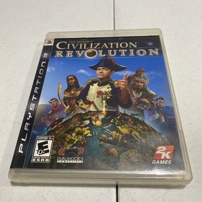 Sid Meier's Civilization Revolution (Sony PlayStation 3, 2008) PS3 with Manual