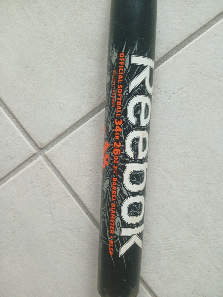 Senior Softball Bat Reebok Barrage Legend eBay