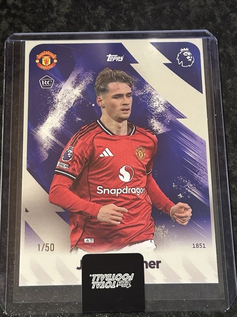 2025/26 Topps Total Football  - Man Utd - Rookie - Jack Fletcher - 1/50