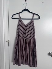 Women’s Summer Dress Stripes Burgundy Target Universal Thread XS Girl Women