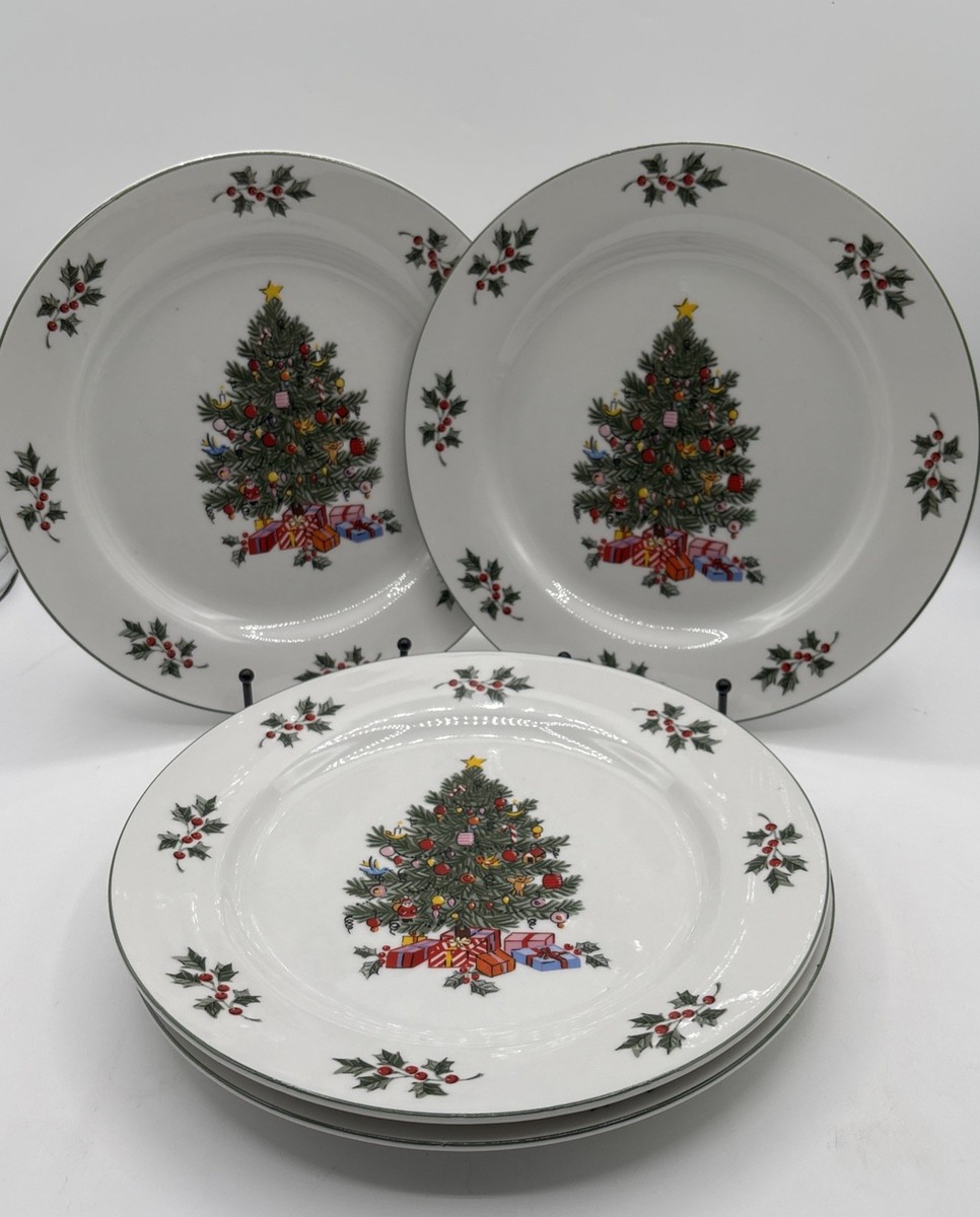 Dinnerware Set Gibson Christmas Tree Dishes Gibson Christmas Tree
