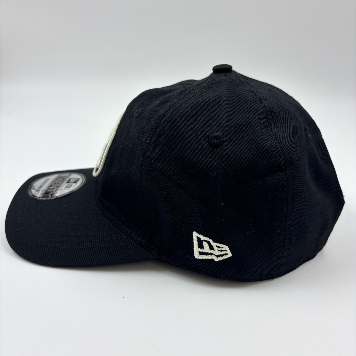 STUSSY Baseball Hat Adjustable Strapback Cap Black New Era 9Twenty