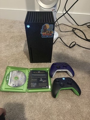 Xbox Series X -2 Controllers & Hogwarts Legacy Game - 2TB Galaxy Black Special