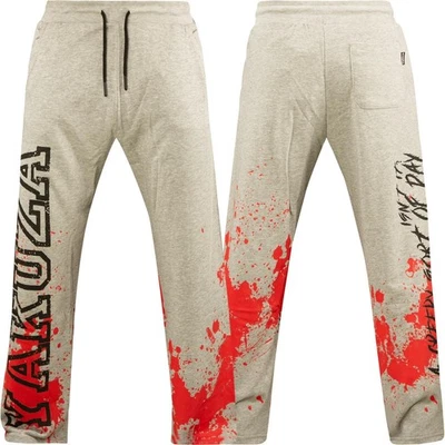 YAKUZA Creepy Loose Jogginghose JOB-26040 Grau Sweatpants - Bild 1 von 4