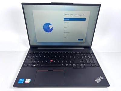 Lenovo ThinkPad E16 - 16'' FHD, 1.3GHz i5, 16GB RAM, 256GB SSD, Windows 11