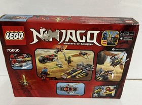 Ninja Bike Chase 70600 Lego Ninjago NEW Sealed Sticker Tear