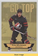 2023 Upper Deck Team Canada Juniors Go to the Top Olen Zellweger #GT-3 READ 0c6
