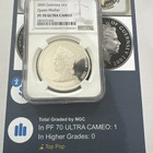 Silver 1oz 999 2002 Queen Mother 1 Of 1 Ngc Pf70 Uc Rare S5& Top Pop 1/1 — photo 2