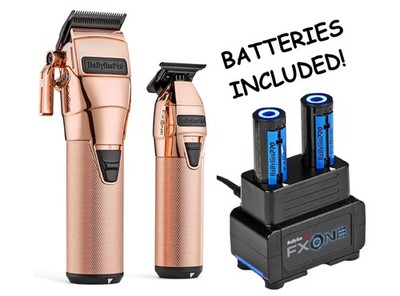 NEW BaByliss PRO Rose Gold FXONE Professional Clipper & Trimmer