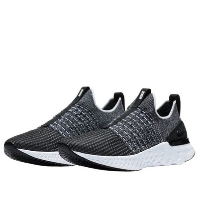 Nike React Phantom Run FK 2 Black White (CJ0277 003) Men's Size 10