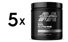 5 x MuscleTech Platinum 100% Glutamine - 300g (59,97 EUR/kg)