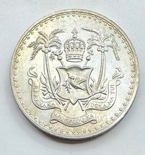 Moneda de 1 dólar Fiji 1970 - Moneda de un dólar Fiji tamaño corona - Envío gratuito