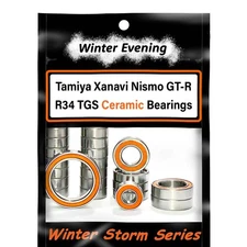 Tamiya Xanavi Nismo GT-R R34 (TGS) | Stainless + Ceramic Bearing Kit
