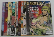 Army@Love #1-12 VF/NM complete series - Rick Veitch - Vertigo comics set lot