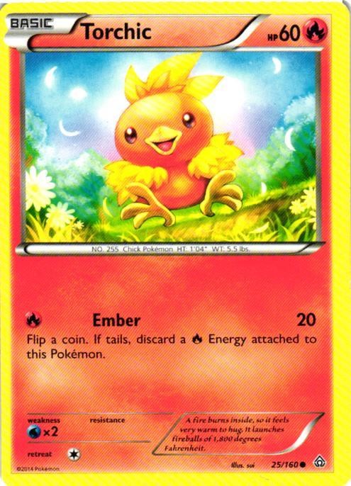 Torchic 25/160 XY - Primal Clash MP