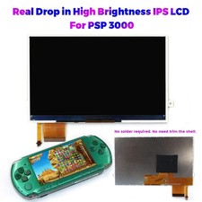 Highlight High Brightness IPS LCD Screen For PSP 3000 No soldering required