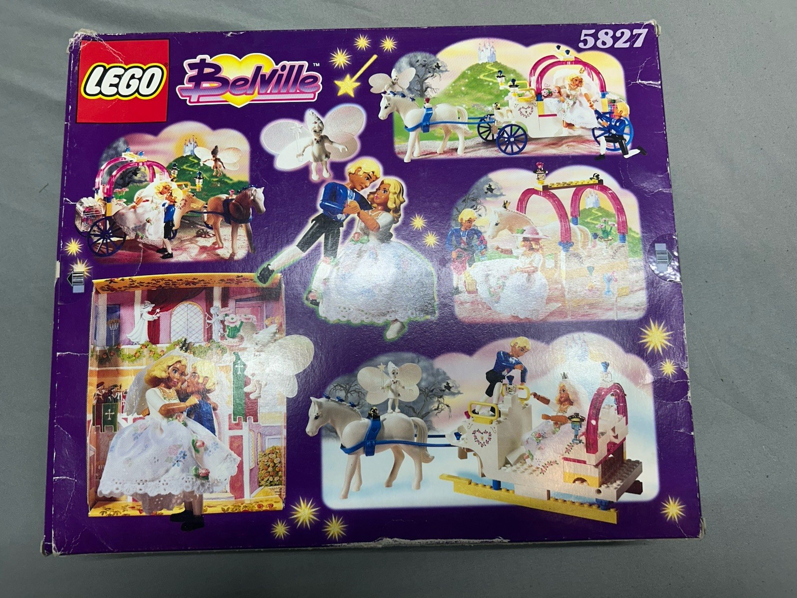 Vintage LEGO Belville 5827 Royal Coach - AS IS - With Original Box & Manuals thumbnail 2