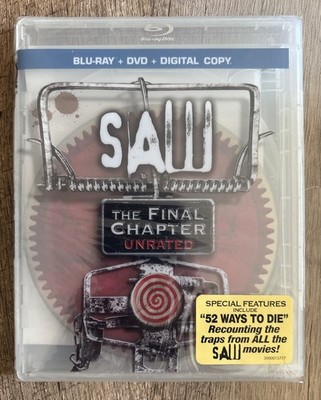 Saw: the Final Chapter (Blu-ray +dvd, 2012) New Sealed! Horror