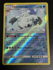 Abomasnow 38/156 Sm-Ultra Prism Reverse Holo DAMAGED
