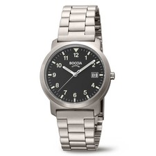 BOCCIA Herrenuhr 3630-03 Titanyum Classic 37 ...