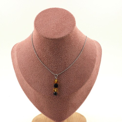 Coller Grenat Vértable Perles 4 Mm Et 5-6 Mm. Homme Ou Femme. Perre Sem-préceuse. Ras Du