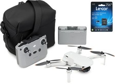 DJI Mini 4K Camera Drone Fly More Combo and MicroSDXC Card - 256GB