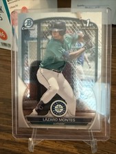 2023 1st Bowman (Chrome) - Lazaro Montes #BCP-58 (RC) - Seattle Mariners