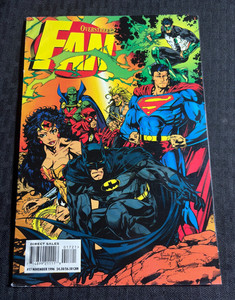 1996 OVERSTREET FAN Magazine #17 FN- 5.5 Justice Leage of America / Spawn
