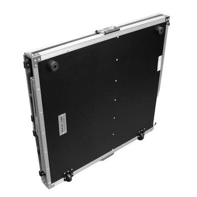 Deejay LED TBHTABLEMK2 17.5 x 54 x 5 in. Light-Duty Folding DJ Table with Acc...