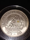 Nevada Miners And Prospectors 1oz .999 Silver Round With Small Gold  Nugget Rare