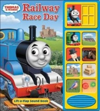 Thomas & Friends: Railway Race Day Lift-a-Flap Sound Book (Board Book)