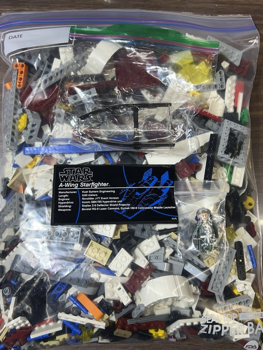 Lego Star Wars Set 75275 A-Wing Star Fighter Used Sold As Is