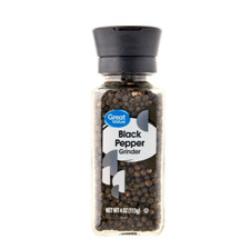 Great Value Black Pepper Grinder, 4 oz