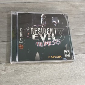 Resident Evil 3: Nemesis (Sega Dreamcast, 2000) CIB, Tested - Very Clean