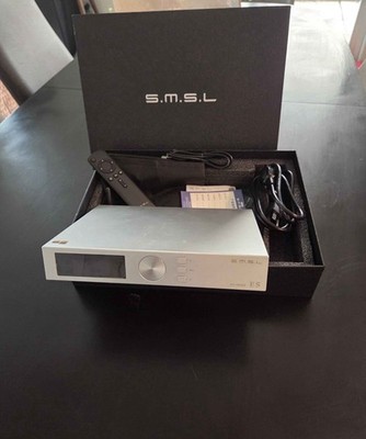 SMSL D400ES DAC Hi-Res Digital to Analog Converter Silver FAST SHIP