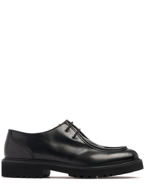 DOUCAL'S Paraboot Black Leather Lace-Up Shoes New & Authentic