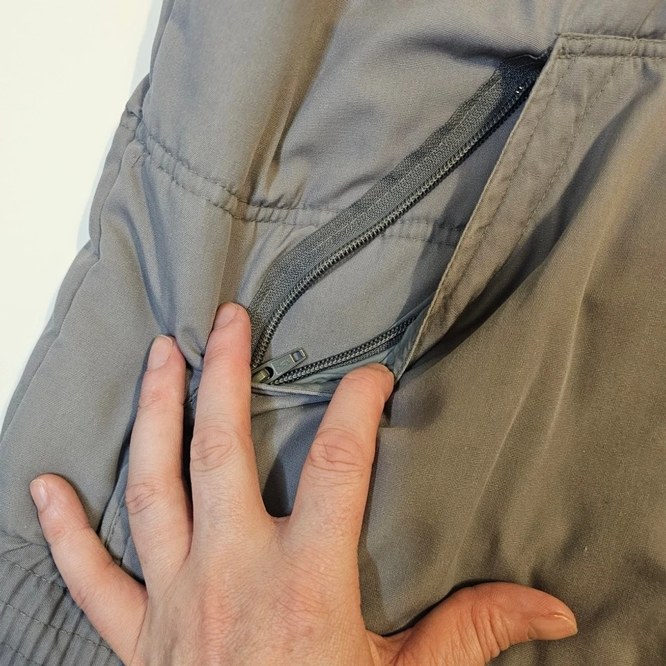 ВИНТАЖНЫЙ ЛАТУННЫЙ ПУХОВИК DICKIES НА ПУГОВИЦАХ С КАРМАНАМИ НА МОЛНИИ ВНУТРЕННИЙ КАРМАН - Изображение 3 из 4