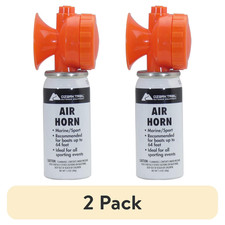 2 Pack Super Loud Air Horn Can Emergency Hand Held Compressed Boat Siren Boating 2 Pack Super Loud Air Horn Can Emergency Hand Held Compressed Boat Siren Boating