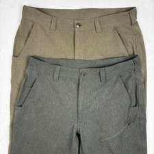 Lotto 2 Pantaloni Duluth Flex Breezeshooter Uomo 36x32 Leggeri Ventilati Escursionismo