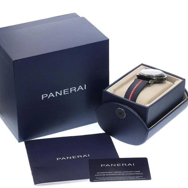 Panerai — Officine Panerai Luminor Quaranta Steel Luna Rossa PAM01408 40mm SS Watch #C1719