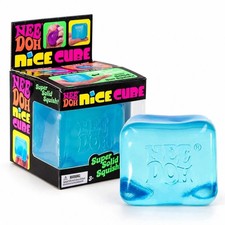 Schylling NeeDoh Nice Cube Stress Relief Squishy Fidget Toy ADHD Sensory