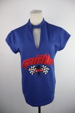 Camiseta GAELLE PARIS Mujer Talla 2 Manga Corta Vintage Informal Algodón