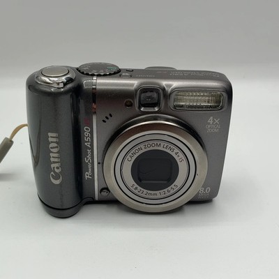 Canon PowerShot A590 IS 8.0MP Compact Digital Camera n/a Shutter Count